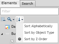 仪表盘,元素资源管理器,脚本,Element Explorer